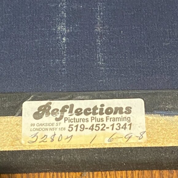 (VCA) Vintage. Collectible Art. Canvas. - Picture 9 of 12